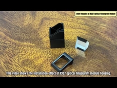 Module d'empreintes digitales noir, coque de protection renforcée durable