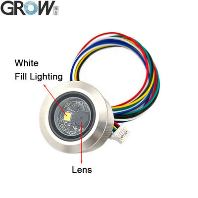 GROW GM861-LED White Fill Lighting UART/USB 1D/2D Bar Code QR Code Barcode Scanner Module With Stainless Steel Enclosure