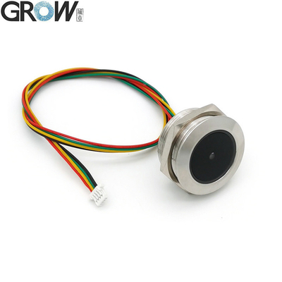 GROW GM60 LED en acier inoxydable, anneau de commande, indicateur lumineux UART Interface 1D/2D Code à barres Module de lecteur de code à barres QR