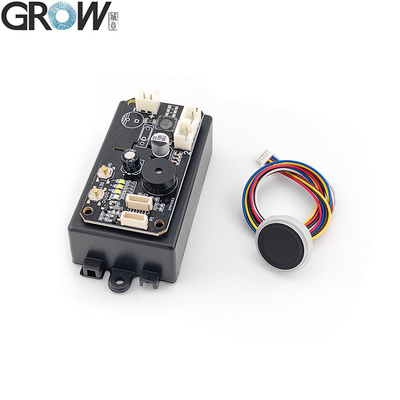 GROW KS220-S+R558-S DC12V Deux relais Tableau de contrôle d'accès à l'empreinte digitale avec verrouillage automatique / allumage / mode Jog avec administrateur / utilisateur