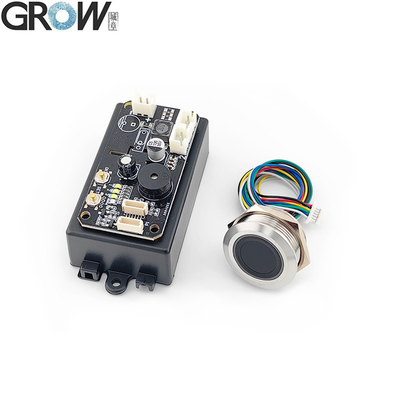 GROW KS220-S+R558 DC12V Carte de contrôle d'accès par empreinte digitale à deux relais avec modes autoblocage/allumage/impulsion avec administrateur/utilisateur