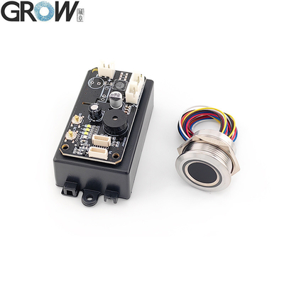 GROW KS220-S+R503 DC12V Deux relais Tableau de contrôle d'accès à l'empreinte digitale avec verrouillage automatique / allumage / mode Jog avec administrateur / utilisateur
