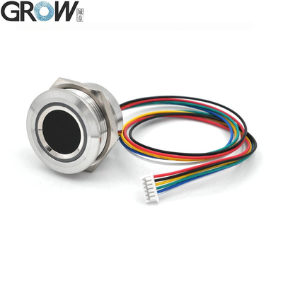 CROISSANCE R503-5V LED RVB DC5V Interface UART MX1.25-6 broches Module d'empreintes digitales capacitif étanche Scanner de capteur pour Arduino Android