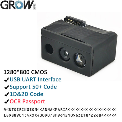 Module de scanner de code à barres à monture fixe avec construction robuste haute résolution
